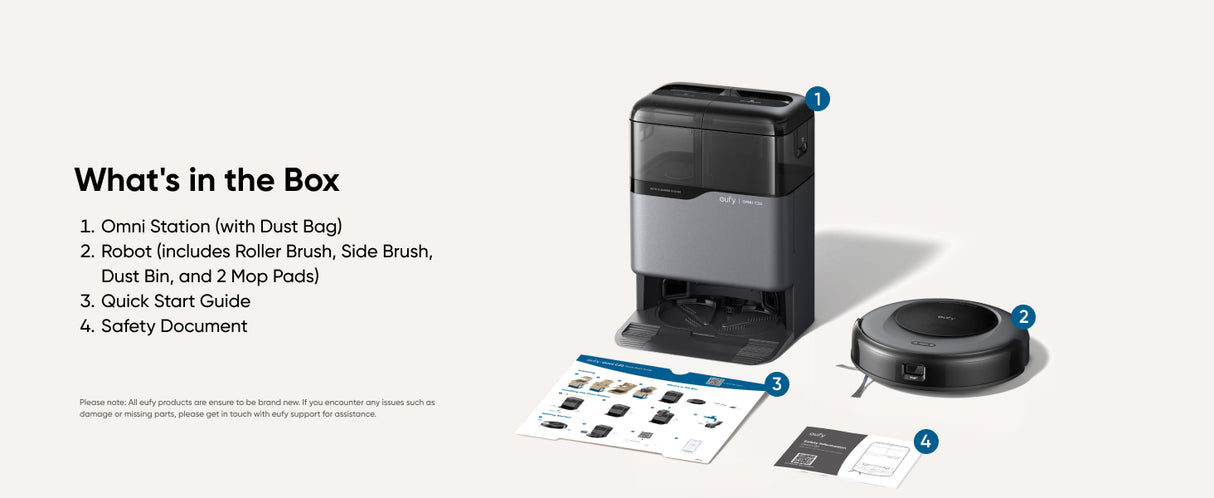 eufy Robot Vacuum Omni C20 (T2280V11) - Switch Electronics