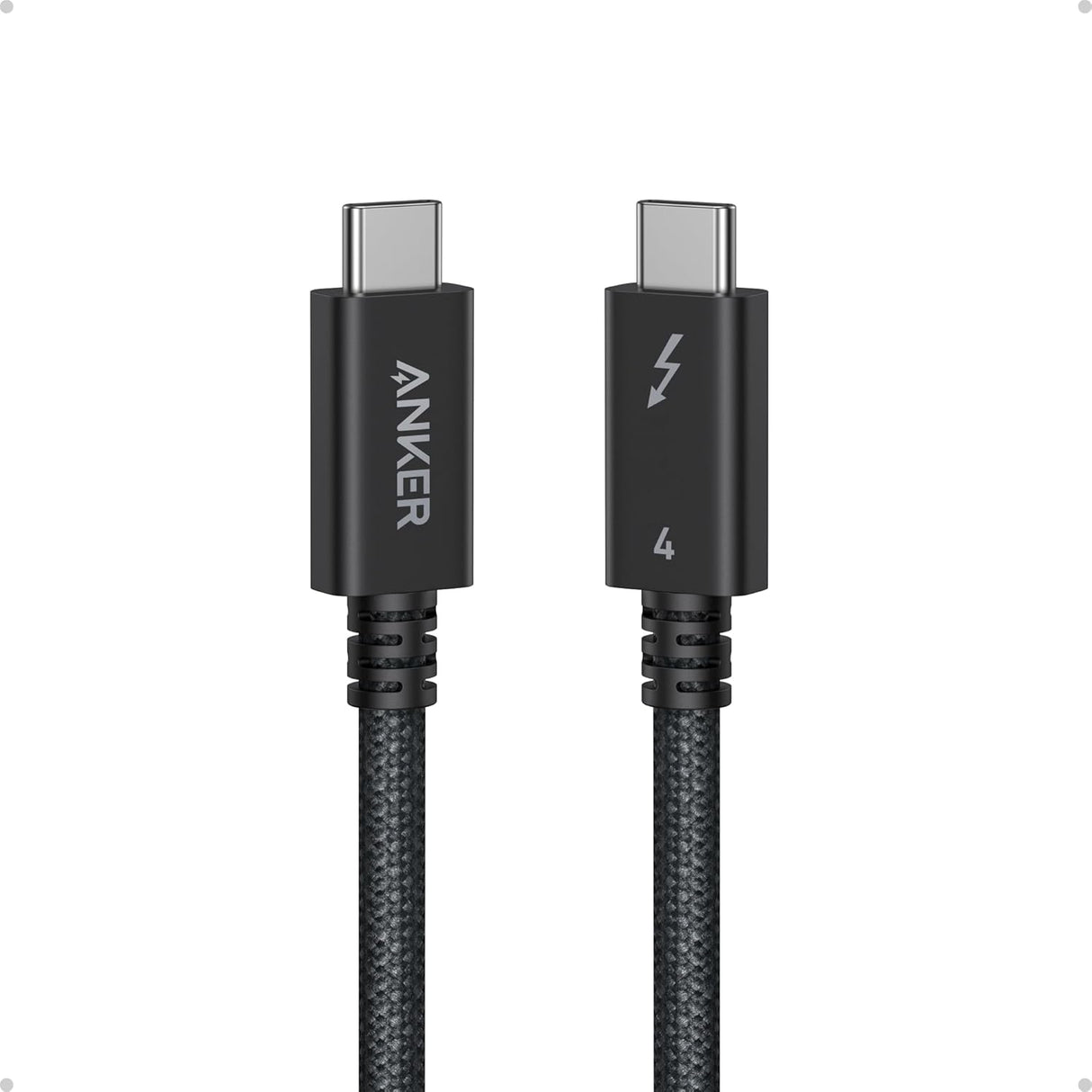 Anker Prime Thunderbolt 4 Cable USB C to USB C Cable, 240W , 40Gbps , Supports 8K/4K Displays