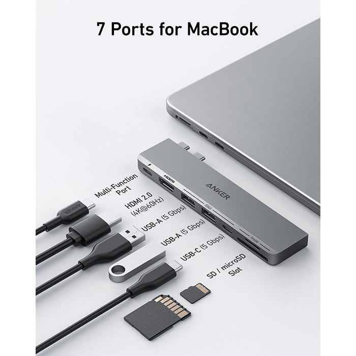 Anker 547 USB-C Hub (7-in-2, for MacBook)