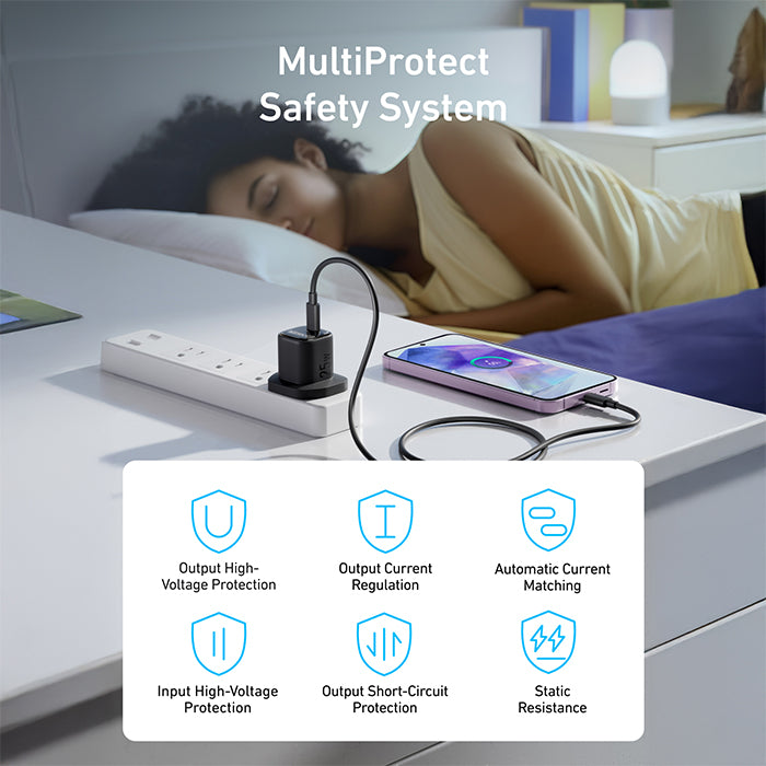 Anker Charger (25W Compact) with USB-C cable