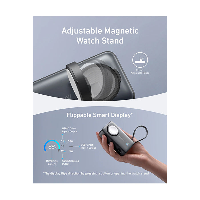 Anker MagGo Power Bank (10K 35W For Apple Watch)