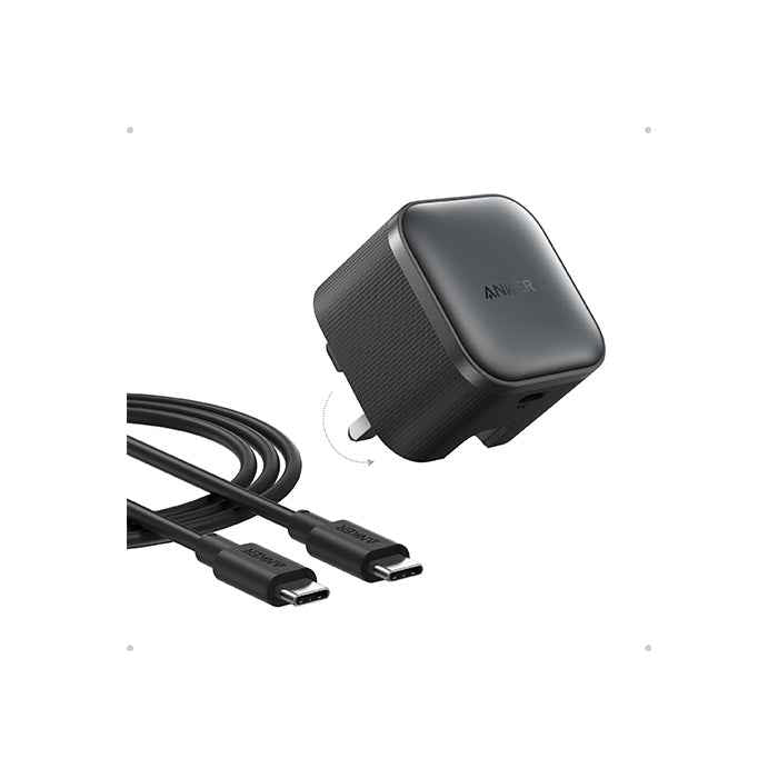 Anker Nano Charger (45W) with USB-C to USB-C Cable