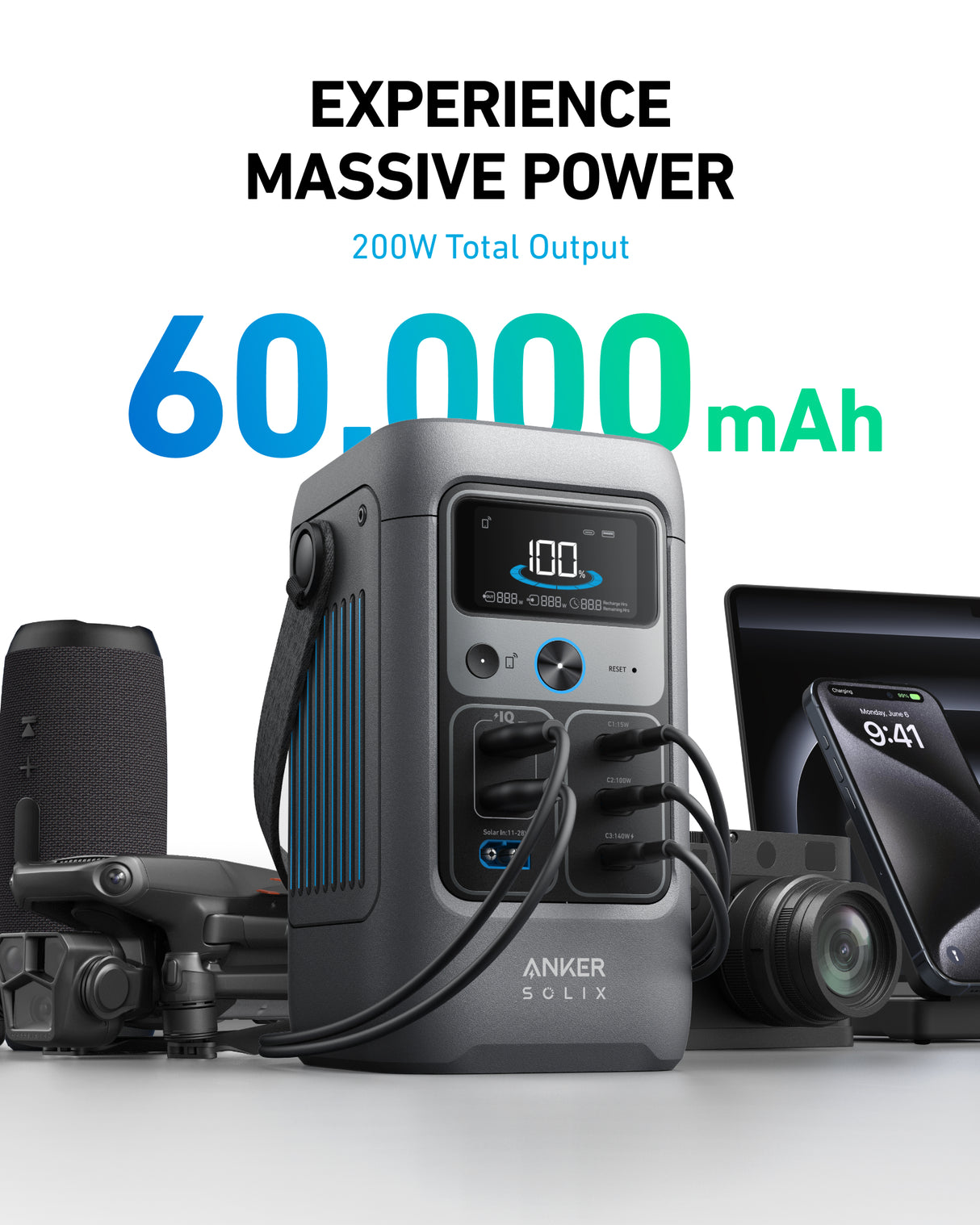 Anker SOLIX C200 DC Portable Power Station