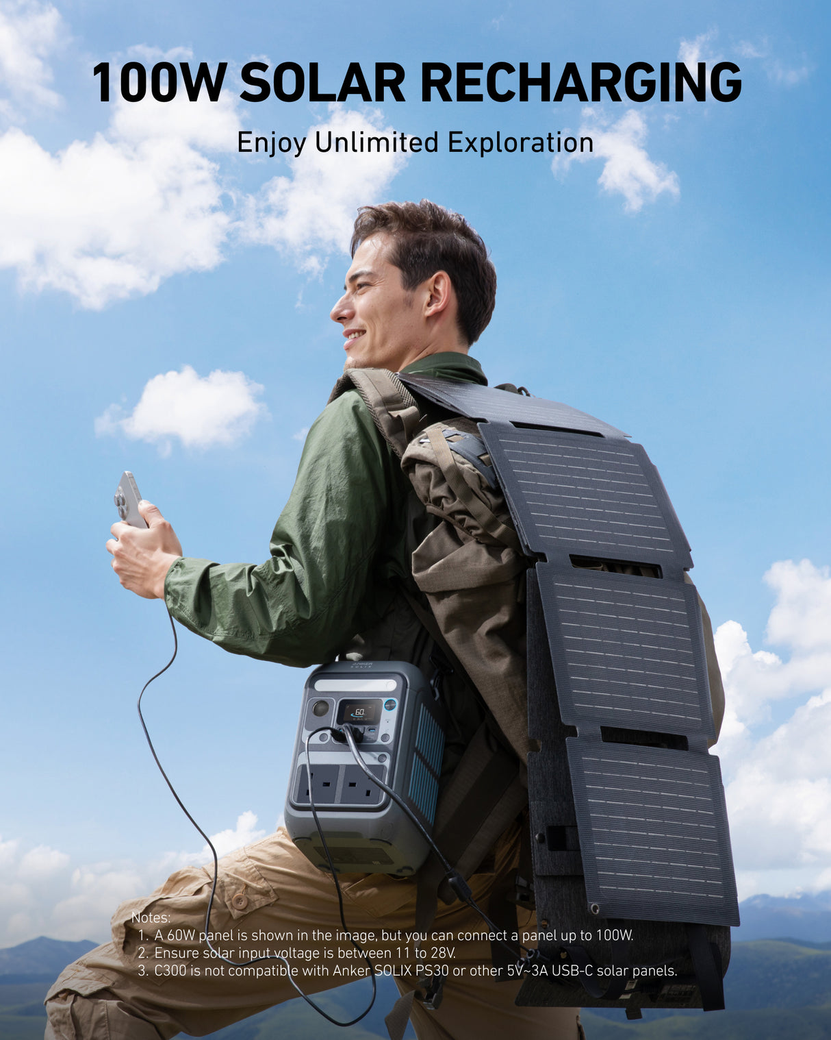 Anker SOLIX C300 Portable Power Station