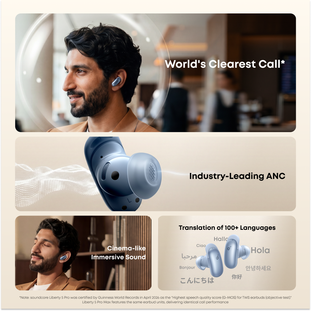 Soundcore Liberty 5 Pro Earbuds - Anker
