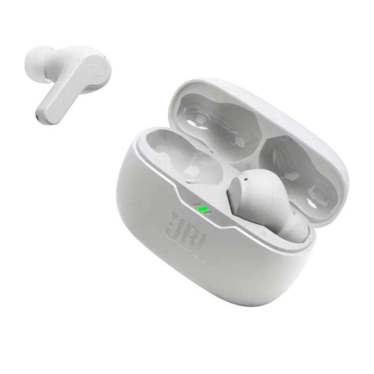 JBL WAVE BEAM TRUE WIRELESS BUDS - WHITE - Switch Electronics