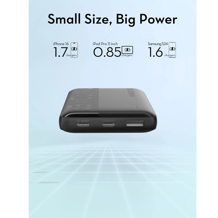 RAVPower PD Pioneer 10000mAh 20W Power Bank - RP-PB1228 - Switch Electronics