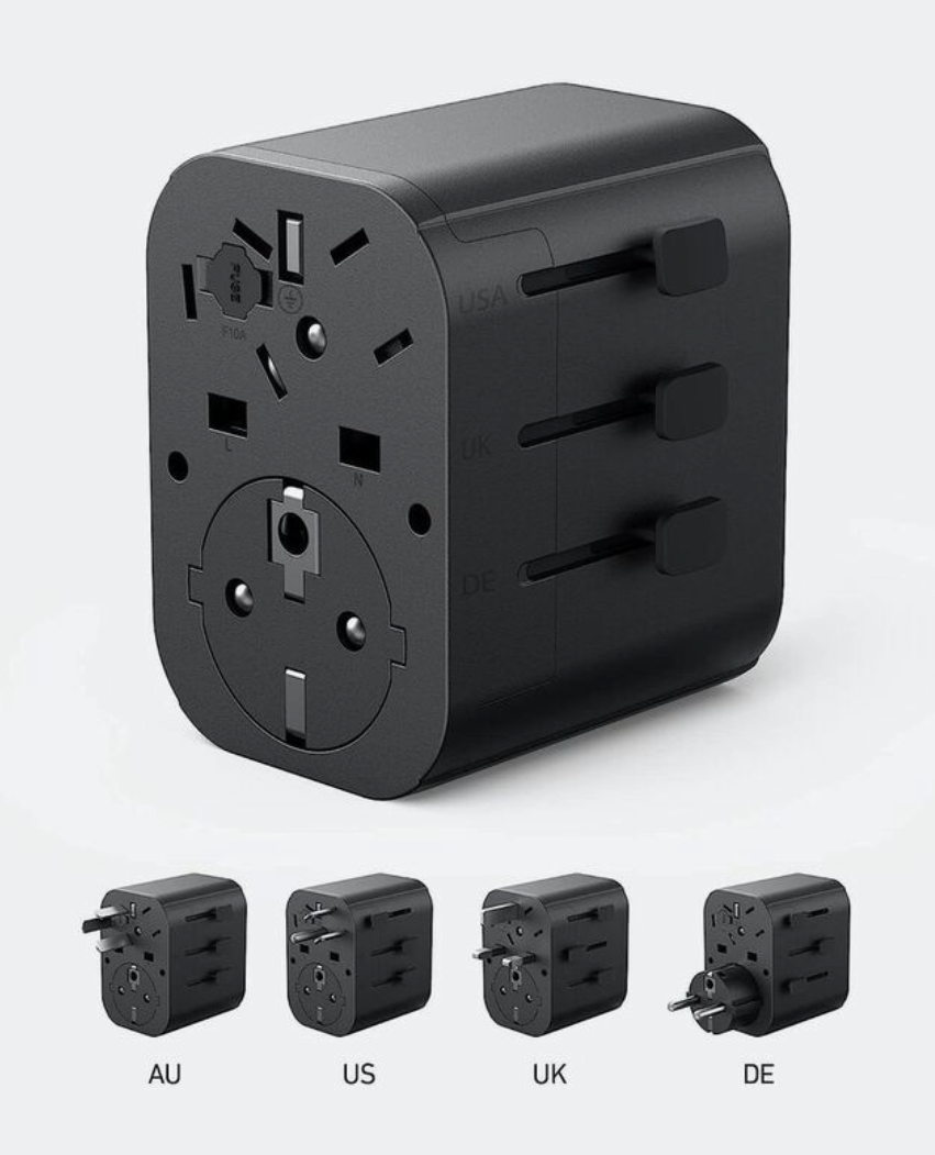 Anker Nano Travel Adapter (4-in-1, 65W)