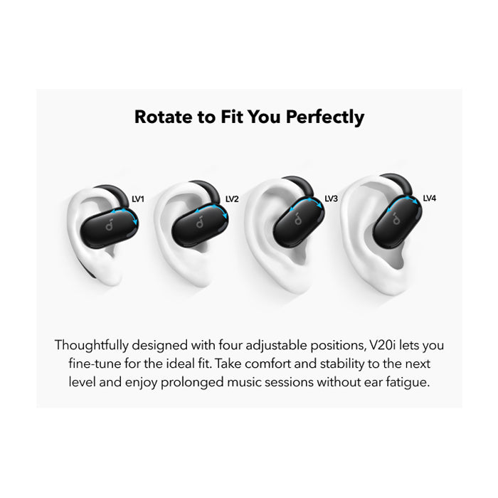 Anker Soundcore V20i Open-Ear Earbuds - A3876H11 - Switch Electronics