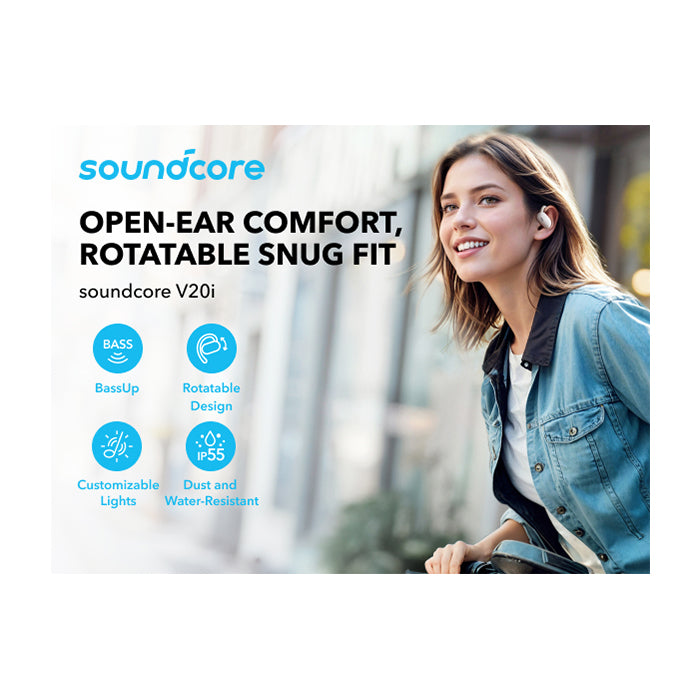 Anker Soundcore V20i Open-Ear Earbuds - A3876H11 - Switch Electronics