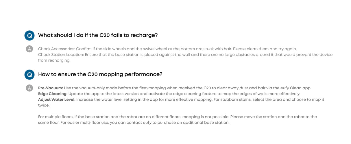eufy Robot Vacuum Omni C20 (T2280V11) - Switch Electronics
