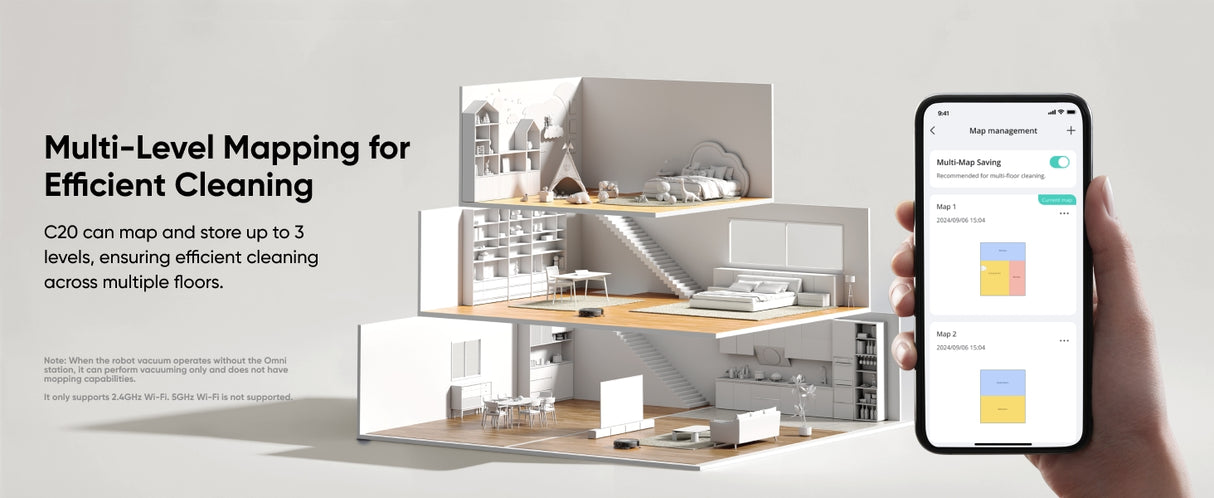 eufy Robot Vacuum Omni C20 (T2280V11) - Switch Electronics