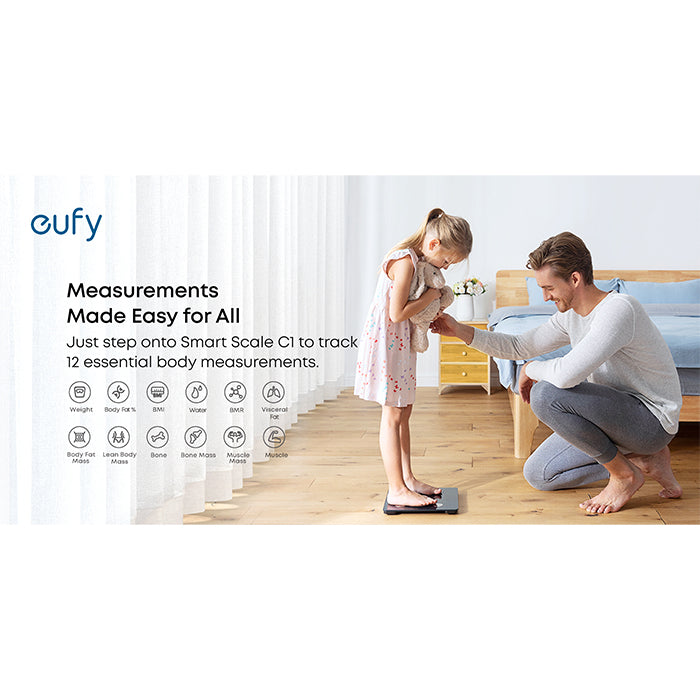 Eufy Clean Smart Scale C1 -  Iteration 5 (T9146K15) - Switch Electronics