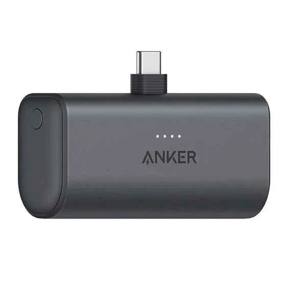 Anker Nano Power Bank (225W Built-In USB-C Connector) Black