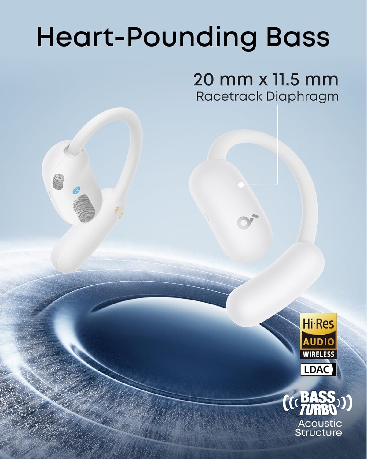 Anker Soundcore AeroFit 2 Open-Ear ,Real-Time Translation, Hi-Res