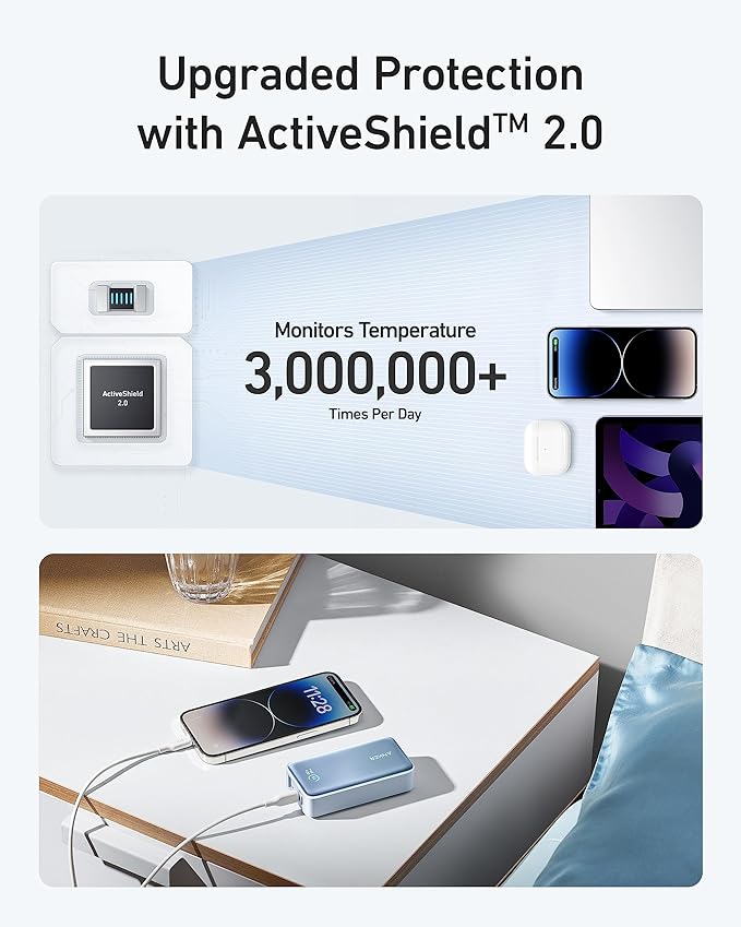 Anker 533 Power Bank (PowerCore 30W, 10K)