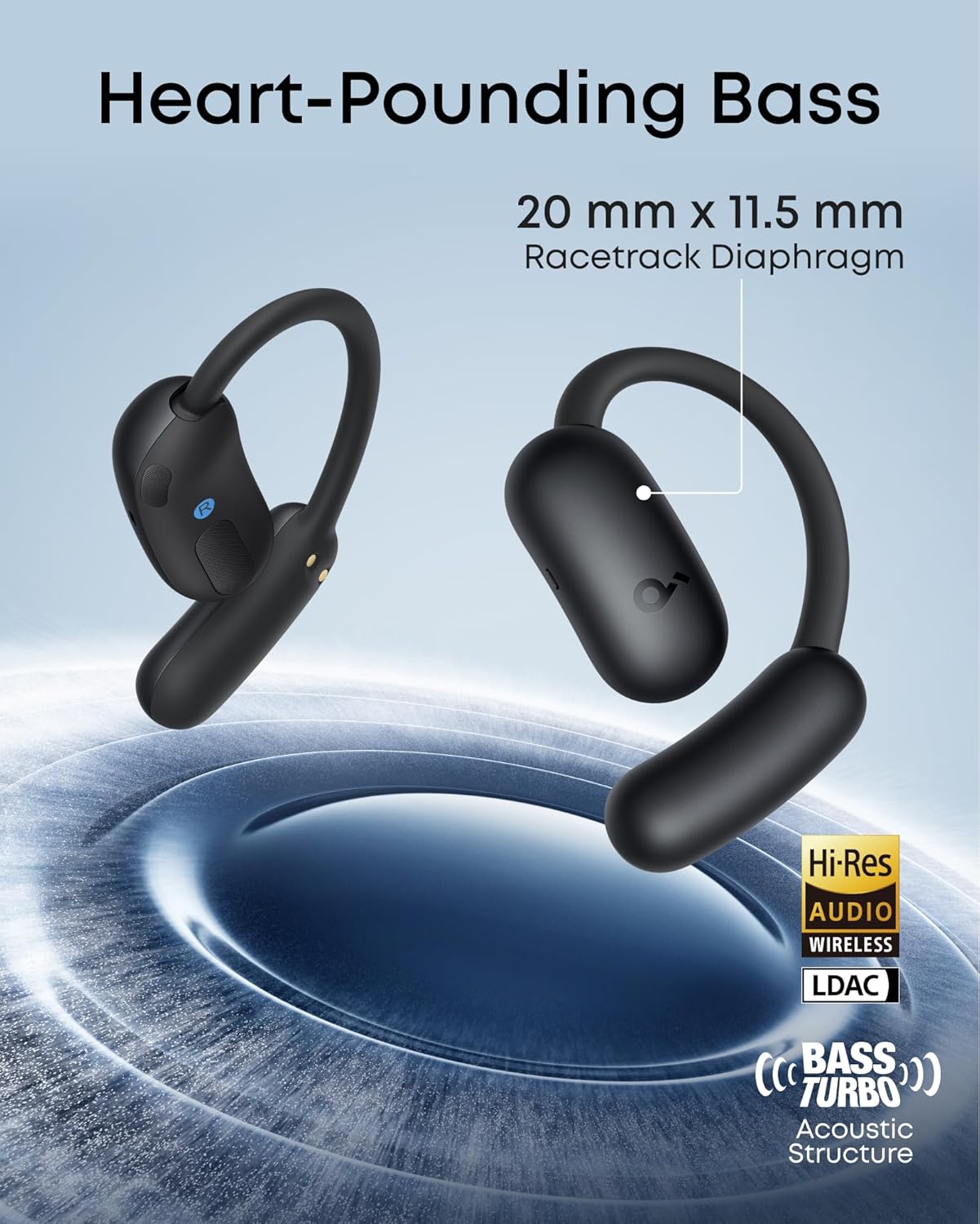 Anker Soundcore AeroFit 2 Open-Ear Headphones