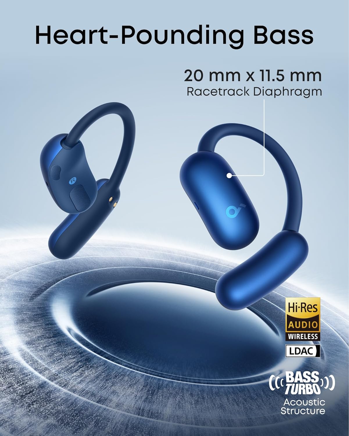 Anker Soundcore AeroFit 2 Open-Ear ,Real-Time Translation, Hi-Res