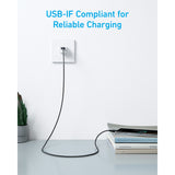 Anker 322  USB-A to USB-C 60W Braided Cable