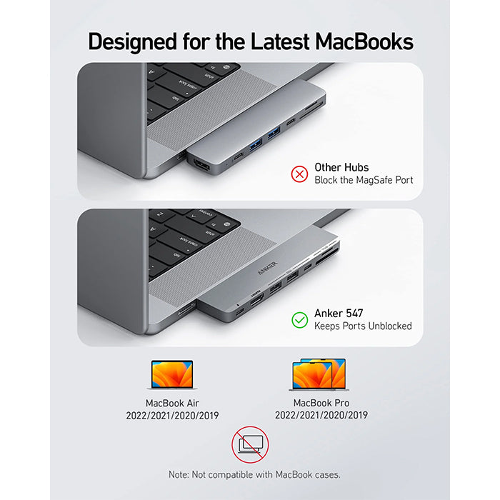 Anker 547 USB-C Hub (7-in-2, for MacBook)