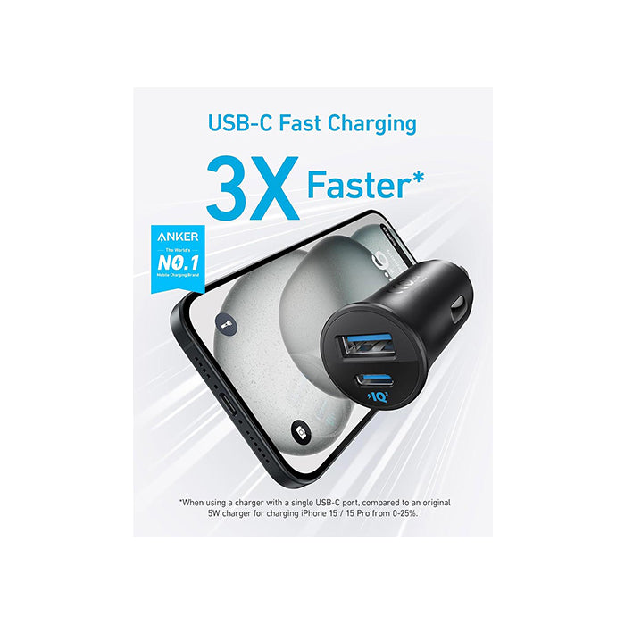 Anker Car Charger (30W 2 Ports)