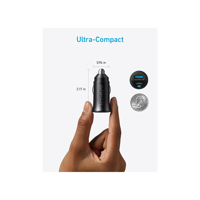 Anker Car Charger (30W 2 Ports)