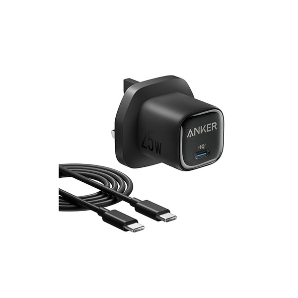Anker Charger (25W Compact) with USB-C cable