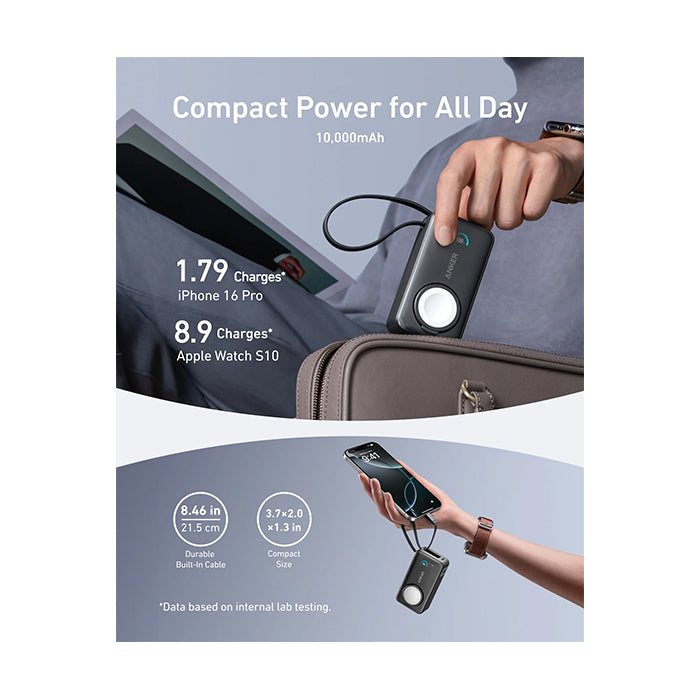 Anker MagGo Power Bank (10K 35W For Apple Watch)