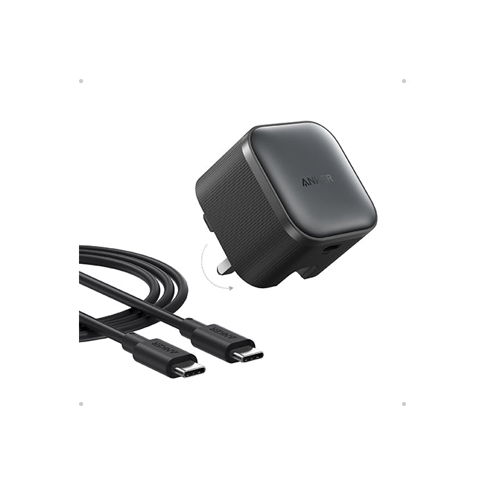 Anker Nano Charger (45W) with USB-C to USB-C Cable