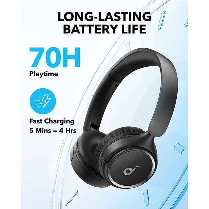 Anker Soundcore H30i On-Ear Headphones