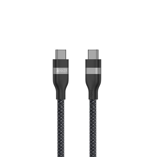 Anker USB-C to USB-C Cable (3 ft / 6 ft, 240W, Upcycled-Braided)
