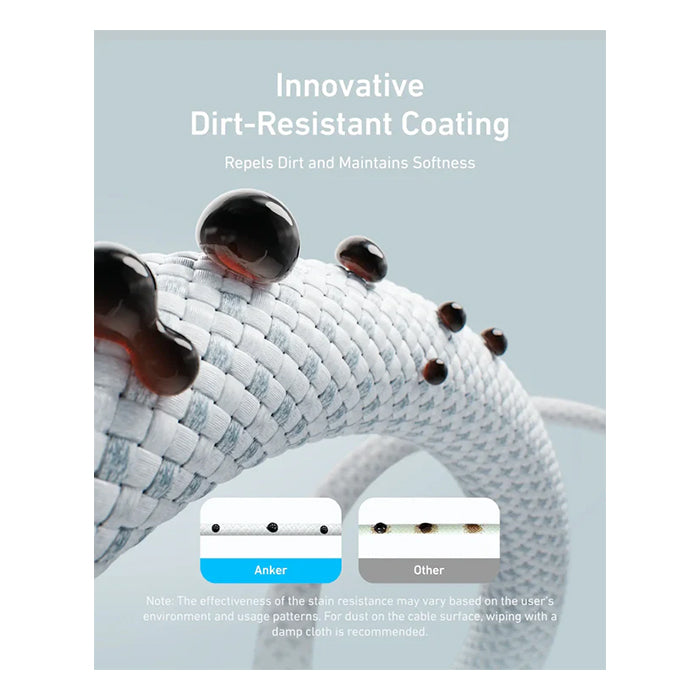 Anker Zolo USB C to USB C 240W Braided Fast Charging Cable