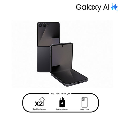 Pre-Order Samsung Galaxy Z Flip7 5G 12GB RAM - Upgrade to 512GB + Gifts