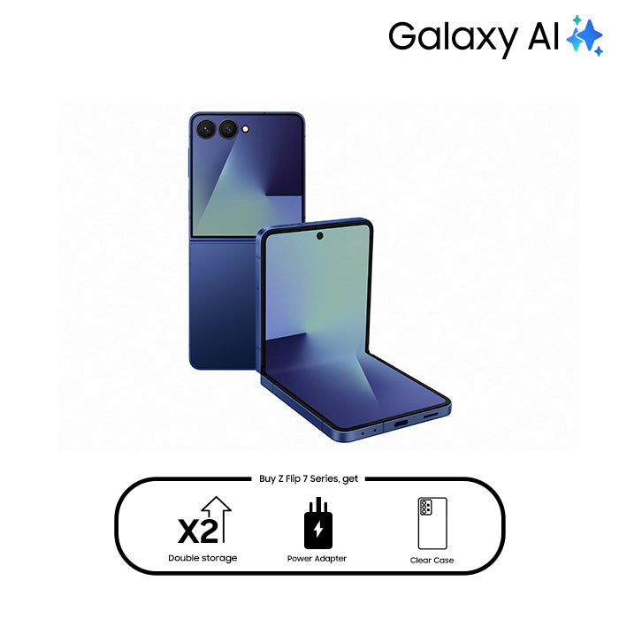 Pre-Order Samsung Galaxy Z Flip7 5G 12GB RAM - Upgrade to 512GB + Gifts