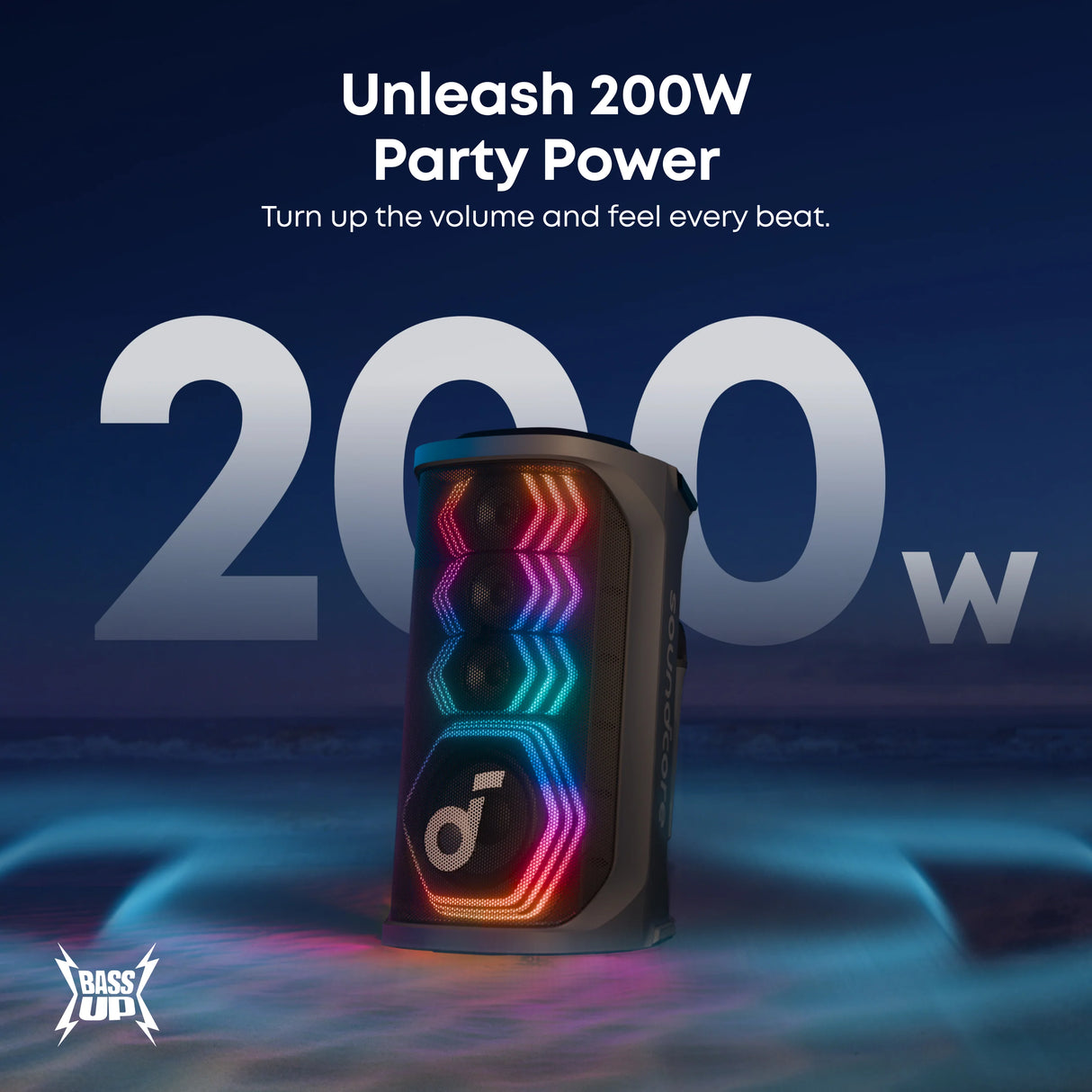 Anker Soundcore  Rave 3S AI Party Speaker