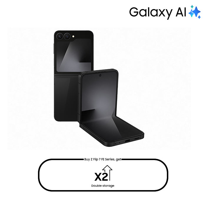 Pre-Order Samsung Galaxy Z Flip7 FE 5G 8GB RAM - Upgrade to 256B