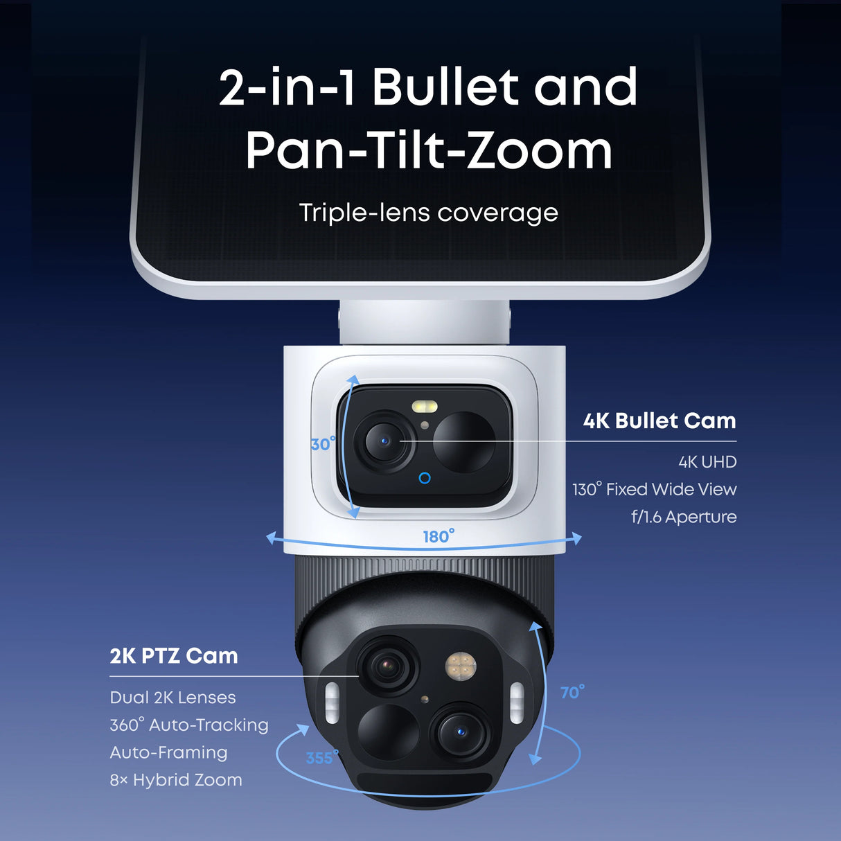 eufy Cam S4 Outdoor Solar Camera Solo