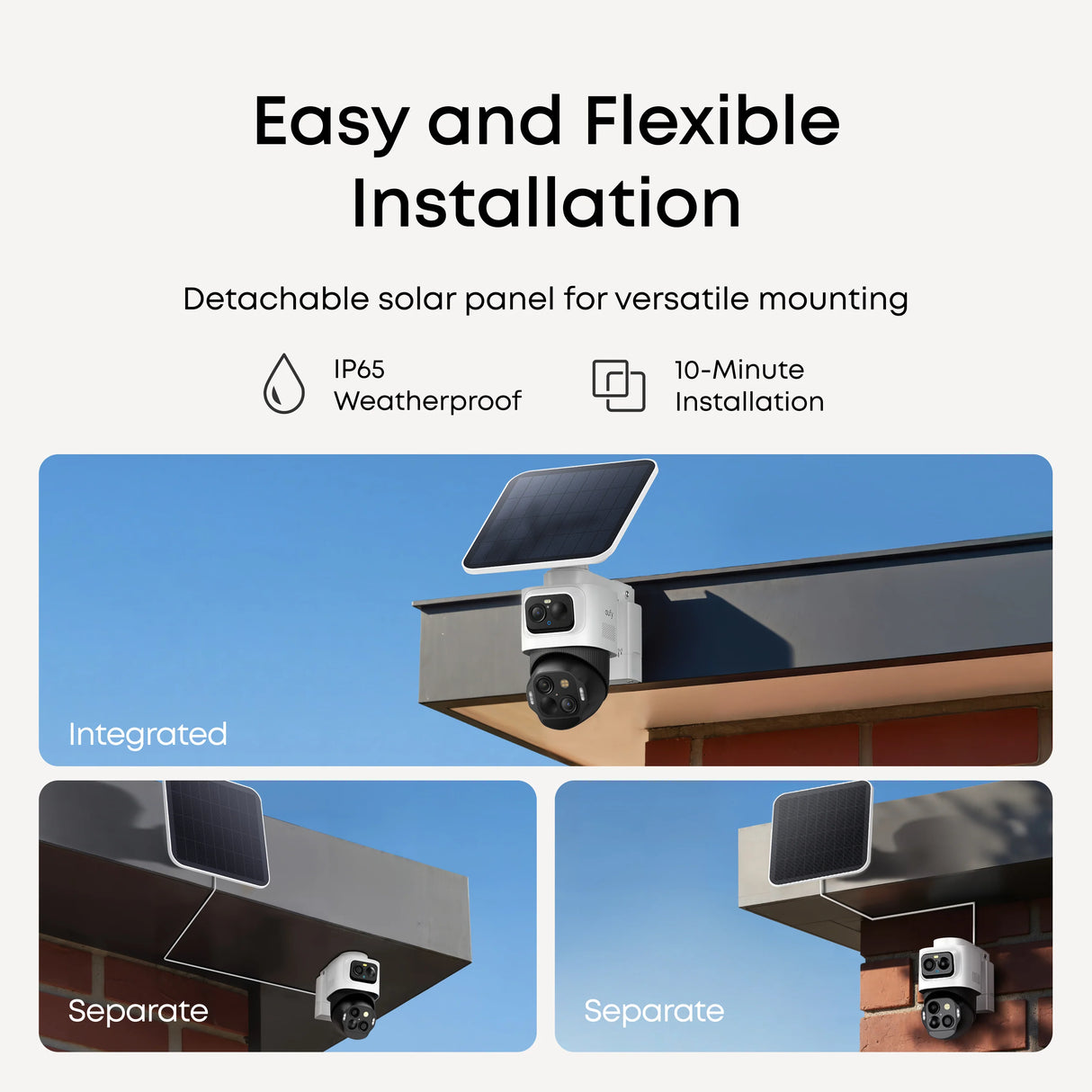 eufy Cam S4 Outdoor Solar Camera Solo