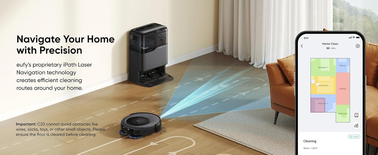 eufy Robot Vacuum Omni C20 (T2280V11) - Switch Electronics