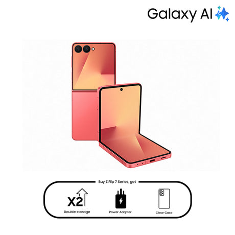 Pre-Order Samsung Galaxy Z Flip7 5G 12GB RAM - Upgrade to 512GB + Gifts