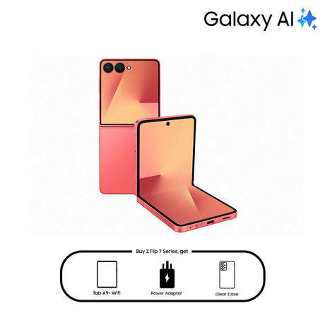 Pre-Order Samsung Galaxy Z Flip7 5G 12GB RAM 256GB - Tab A9+ (Wifi)